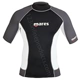 Mares Mens Rash Guard Short Sleeve Top