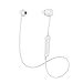 ANDPLAY Bluetooth Headphones Wireless V4.1 Stereo Noise Isolating Sports Sweatproof Headset with Mic for iPhone 7 Samsung Galaxy S7 and Android Phones (White)