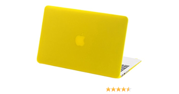 yellow macbook pro case