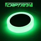 Captank glow tape in the dark Luminous Tape Sticker Removable Waterproof Rechargeable Photoluminescent Glow tape theatre stage ,Party , clothes safety egress markers (33 feet 0.8 inch)