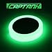 Captank Glow Tape in The Dark Luminous Tape roll Sticker Removable Waterproof Rechargeable Photoluminescent Glow Tape Theatre Stage,Party, Clothes Safety Egress Markers (33 Feet 0.8 inch)