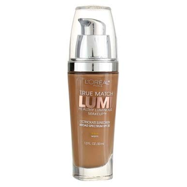 L’OREAL TRUE MATCH LUMI HEALTHY LUMINOUS MAKEUP, SUN BEIGE [W6], 1 OZ (PACK OF 2)