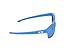 Oakley Men's OO9262 Sliver Rectangular Sunglasses, Sky Blue Fingerprint, 57 mm