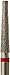 Crosstech Multi-Use Diamond Burs 847KR/016F (1.6mm head size, 8.0mm head length), Friction Grip Shank, Fine, Modified Shoulder (Pack of 5)