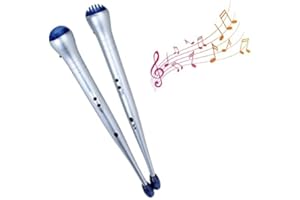 Zerone Electric Drum Sticks, Kids Electric Air Drum Rock Beat Rhythm Stick Rhythm Drum Air Drumsticks Musical Instruments Tool