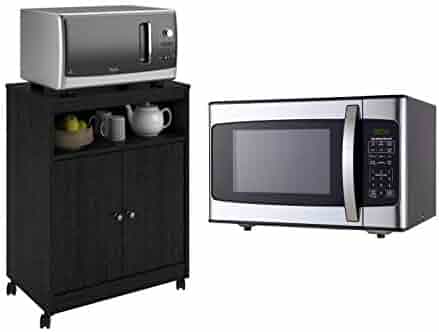 Ft 1000w White Countertop Microwave With 10 Cooking Power Levels