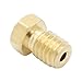 Anycubic 5Pcs 0.4mm Brass 3D Printer Nozzle Print Head M6 Threaded Nozzle for 1.75mm ABS PLA Filament