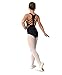Arshiner Girls Ballet Dance Leotards Straps Back Camisole Tank Leotard Gymnastics Dancewear for Kids Black