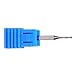 Tapered Ball Nose End Mill, Tungsten Solid Carbide CNC 2D and 3D Carving Cutter End Milling Rotary Burrs Set Tool Router Bits, 0.45mm, 0.75mm, 1mm, 1.25mm Set of 4