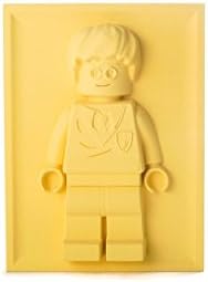 Harry Potter Figure Bas-relief Sculpture Lego. Wall panel for children's room. Nursery decor. Bright yellow geek statue. Gift for new parents.