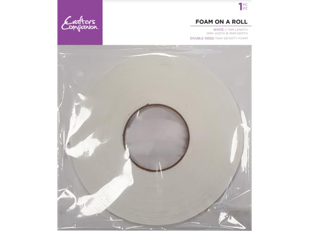Threaders Crafter's Companion-Foam on a Roll-10m, White, 10m