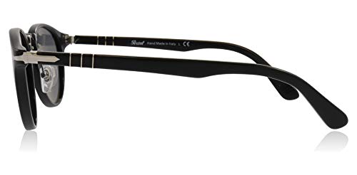 Persol PO3108S - 95/56 Sunglasses Black w/ Light Blue Lens 49mm - Thumbnail 2