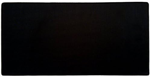 Stanaway Non-Slip Wide Long Extended Gaming Large Mouse and Keyboard Pad, Stitched Edges for 2018 (Black)