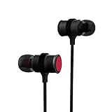 Bluetooth Earbuds with Earhook 4.1 Wireless Bluetooth Headphones Lightweight Noise Cancelling Earphone Built-in Mic & HD Crystal Clear Sound (Black)