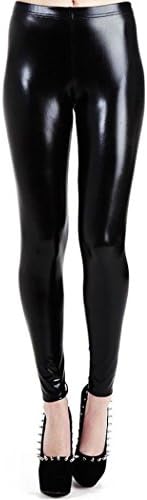 Pamela Mann Wet Look Leggings - Available S, M, L, XL & XXL -Black-XXL