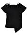 LaLaMa Kids Clothes Spots Harem Pants Casual Boys Outfits Sets Top T-Shirt 5-6Y (XXL), Black
