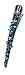 Crystal Alligator Clip Duck Bill Hair Clip Long Beak Clip Sparkly Crystals YY86110-1aquaBlue