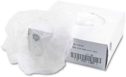 Disposable Hair Net, Spun-Bonded Polypropylene, White, 100 Count (Pack of 3)