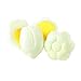 Sweet Creations Spring Flower Egg Mold, 2-Pack, Pink/Blue