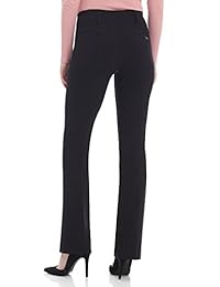 Rekucci pantalón de corte bota clásico con control de barriga para dama