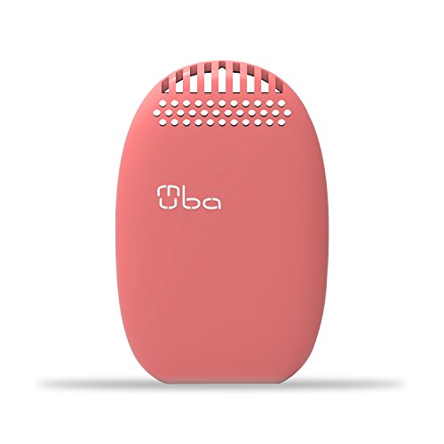 Portable Air Purifier, MUBA Travel Size Air Purifier(HEPA), Desktop Air Purifier, Mini Air Cleaner, Carry-on Air Ionizer for Car, Office and Home - Pink