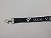 House Stark Black Lanyard with clip for keys or id badges. Perfect for auto/car keys, work id badges, school id badges. Must have for every Game of Thrones fans and House Stark fans
