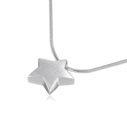 VINANI Anhänger Magic Star mit Kette 50 cm Silber 925 AMS50