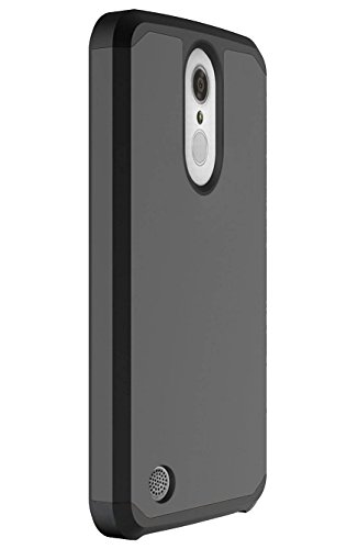 LG K20 V K20V Case, LG K20 Plus Case, LG K20 Case, LG Harmony Case, LG Grace LTE Phone Case, OEAGO Hybrid Shockproof Drop Protection Impact Rugged Case Armor Cover - Black