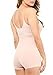 Karies Women's Cotton Spandex Sleeveless Spaghetti Strap Unitard Short Bodysuit Tank Catsuit Romper Nude L