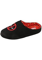 Ground Up Men's Slippers - Deadpool Slipper Slides