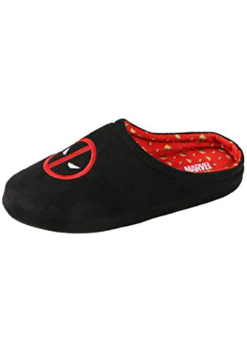 Ground Up Men's Slippers - Deadpool Slipper Slides
