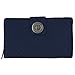 Bella Taylor Navy Microfiber Cash System Wallet