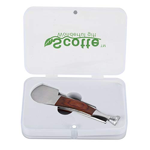 Scotte 3 in 1 Stainless Steel and Rosewood Tobacco/smoking Pipe Scraper Nozzle Cleaner Tamper Tool Set - Thumbnail 5