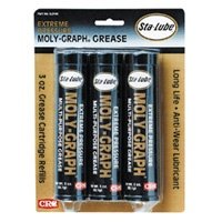 CRC SL3144 Moly-Graph Extreme Pressure Multi-Purpose Lithium Grease, 3 Oz