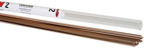 3/32" X 36" BCuP-6 Harris Stay-Silv 2 Round Silver Brazing Alloy Rod 25# Pack
