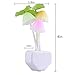 Night-Light Sensor Plug-in LED Light,Turn on /Off Dusk to Dawn,7-Color Changing Wall Lighting, 1 Pack