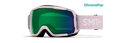 Smith Optics Unisex Grom CP Goggle (Youth Fit) Pink Paradise/Chromapop Everyday Green Mirror One Size