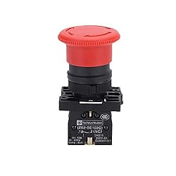 P172 Red NC 22mm Emergency Stop Mushroom Push