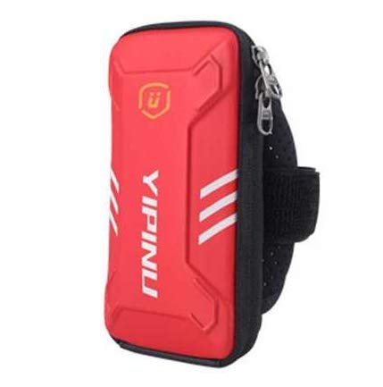 L NOW Cell Phone Holder Case Arm Band Strap with Zipper Pouch/Mobile Exercise Running Workout