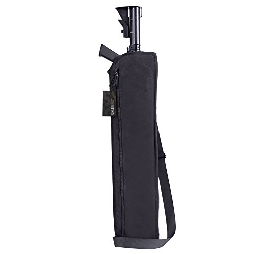 OneTigris Tatical Shotgun Scabbard 29inch Molle Protective Shotgun Case w/ Shoulder Sling Remington 870 Mossberg and Winchester (Black)