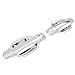EAG 04-12 Chevy Colorado/GMC Canyon / 06-08 Isuzu I Series Triple Chrome 2 Door Handle Cover with Passenger Key Hole