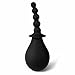 Silicone Anal Cleaner Enema Bulb with Soft Beads, 5.11 Ounce.