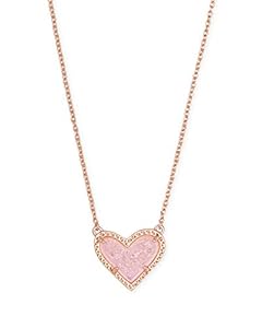 Ari Heart Adjustable Length Pendant Necklace for Women