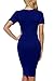 ANGVNS Women's Vintage Wear to Work Pinup clothing Cocktail Pencil Bodycon Dress
