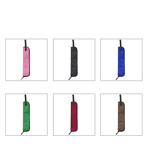 EDTara Drumstick Bag Case Drum Stick Holder Portable Waterproof Percusssion Drum Mallet Bag Carrying Strap - Thumbnail 2