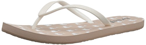 UPC 888655943664, Reef Women&#39;s Stargazer Prints Flip Flop, Taupe Palms, 8 M US