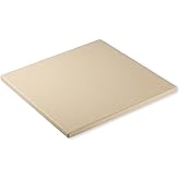 13.2" x 13.2" x 0.6" Square Cordierite Pizza Baking Stone Perfectly Compatible for Ooni Karu 12 Pizza Oven