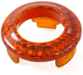 MAcarbon Orange Carbon Fiber McLaren MP4-12C/650s Start Button Surround