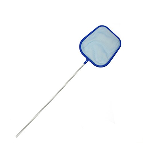 61.5" Mini Swimming Pool Leaf Skimmer Head with 5-Piece Fixed Length Aluminum Pole