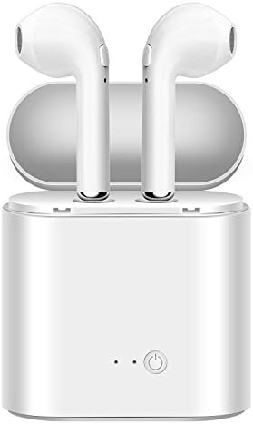 Bluetooth Earbuds, Wireless In-Ear Headphones Hands Free with Portable Charger foriphone X, 8, 8plus, 7, 7 plus, 6s, Samsung Galaxy , IOS, Android Smart